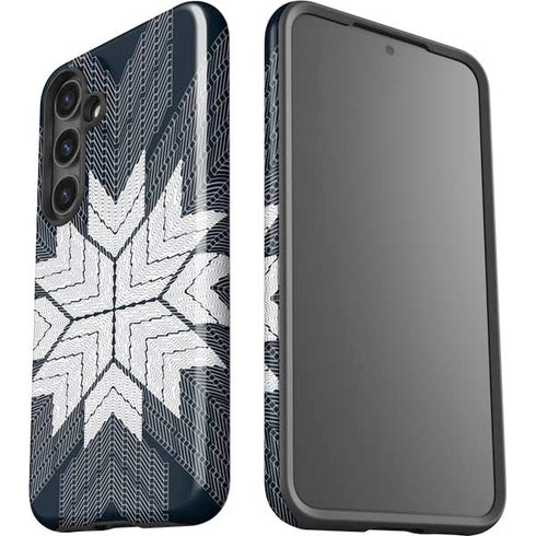 NYC Symmetric Flower Galaxy S24 Plus Impact Case